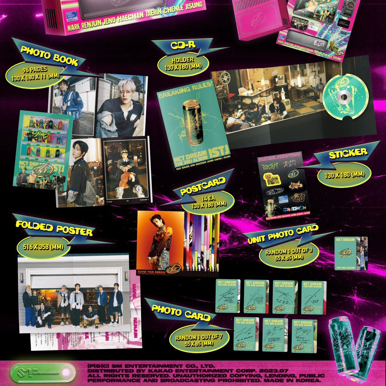 NCT DREAM - VOL.3 [ISTJ] (VENDING MACHINE VER.) - Image 3