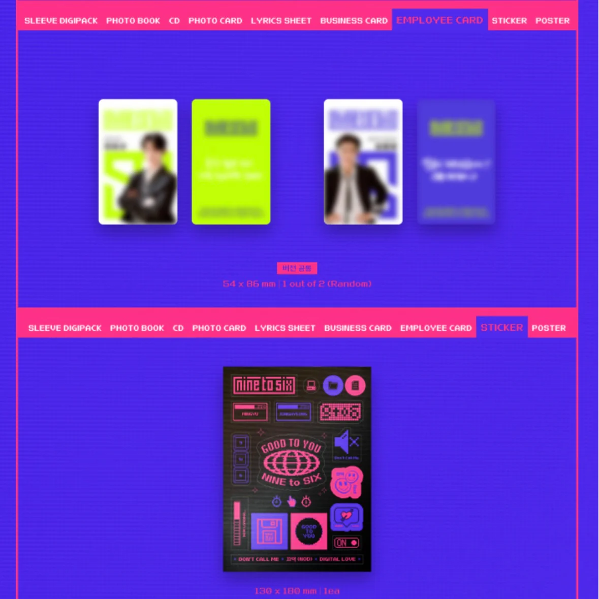 NINE TO SIX - GOOD TO YOU (1ST SINGLE ALBUM) (2 VERSIONS) - Image 5