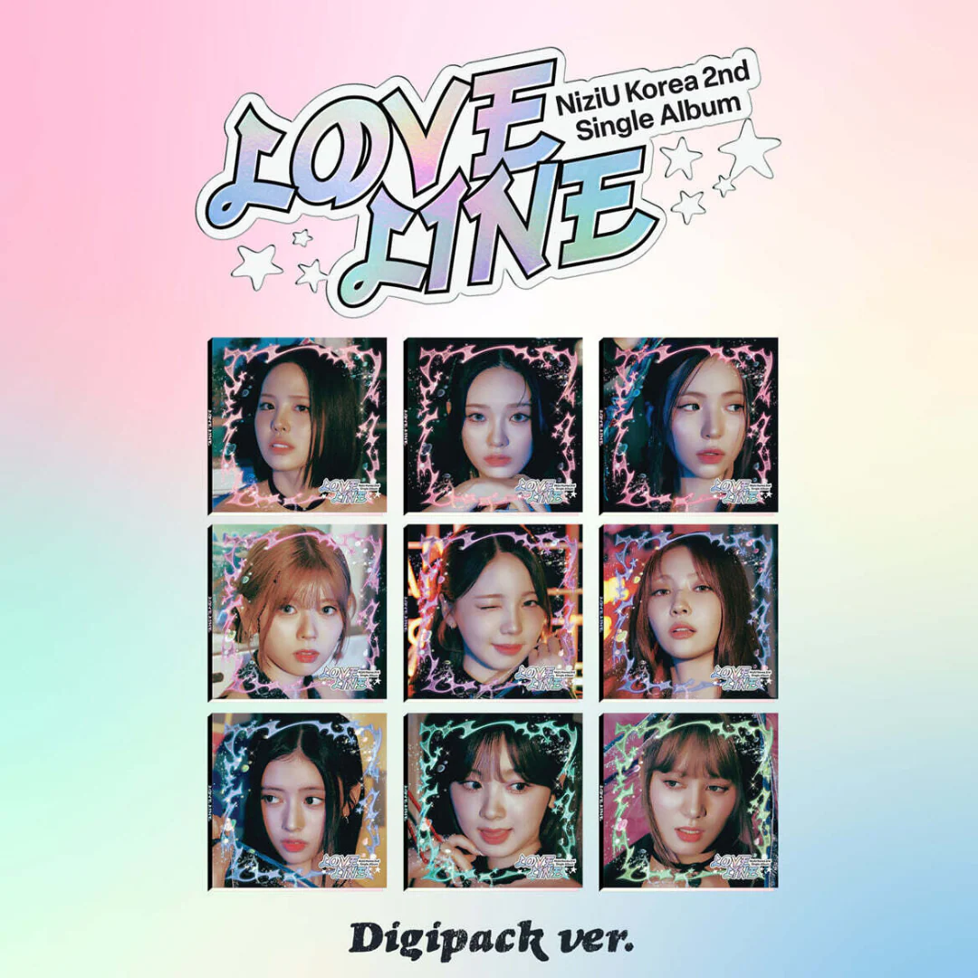 NIZIU - LOVE LINE (DIGIPACK) (9 VERSIONS)