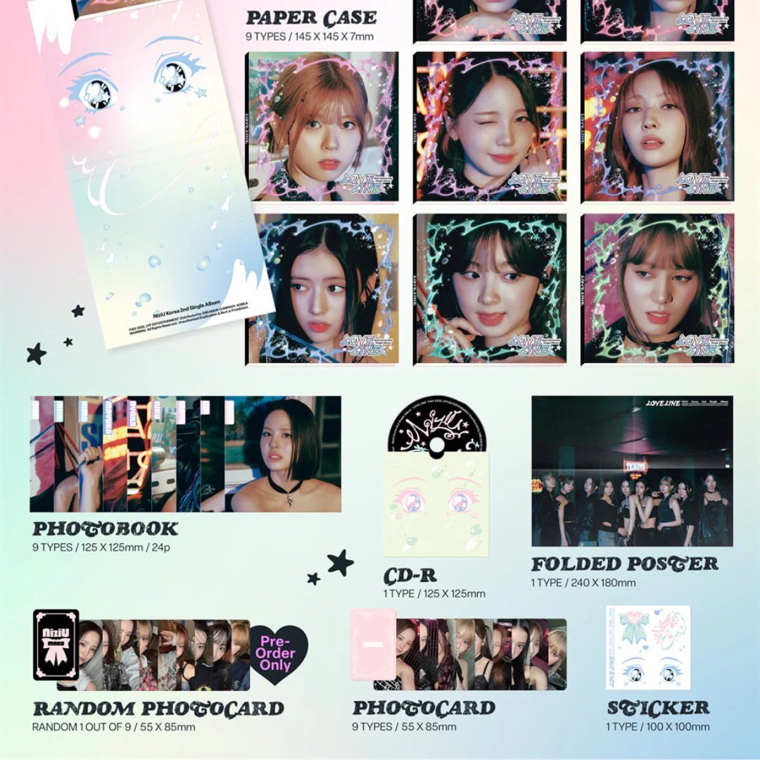 NIZIU - LOVE LINE (DIGIPACK) (9 VERSIONS) - Image 12
