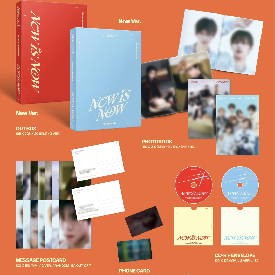NOUERA 1ST MINI ALBUM [CHAPTER: NEW IS NOW] (2 VERSIONS) - Image 4