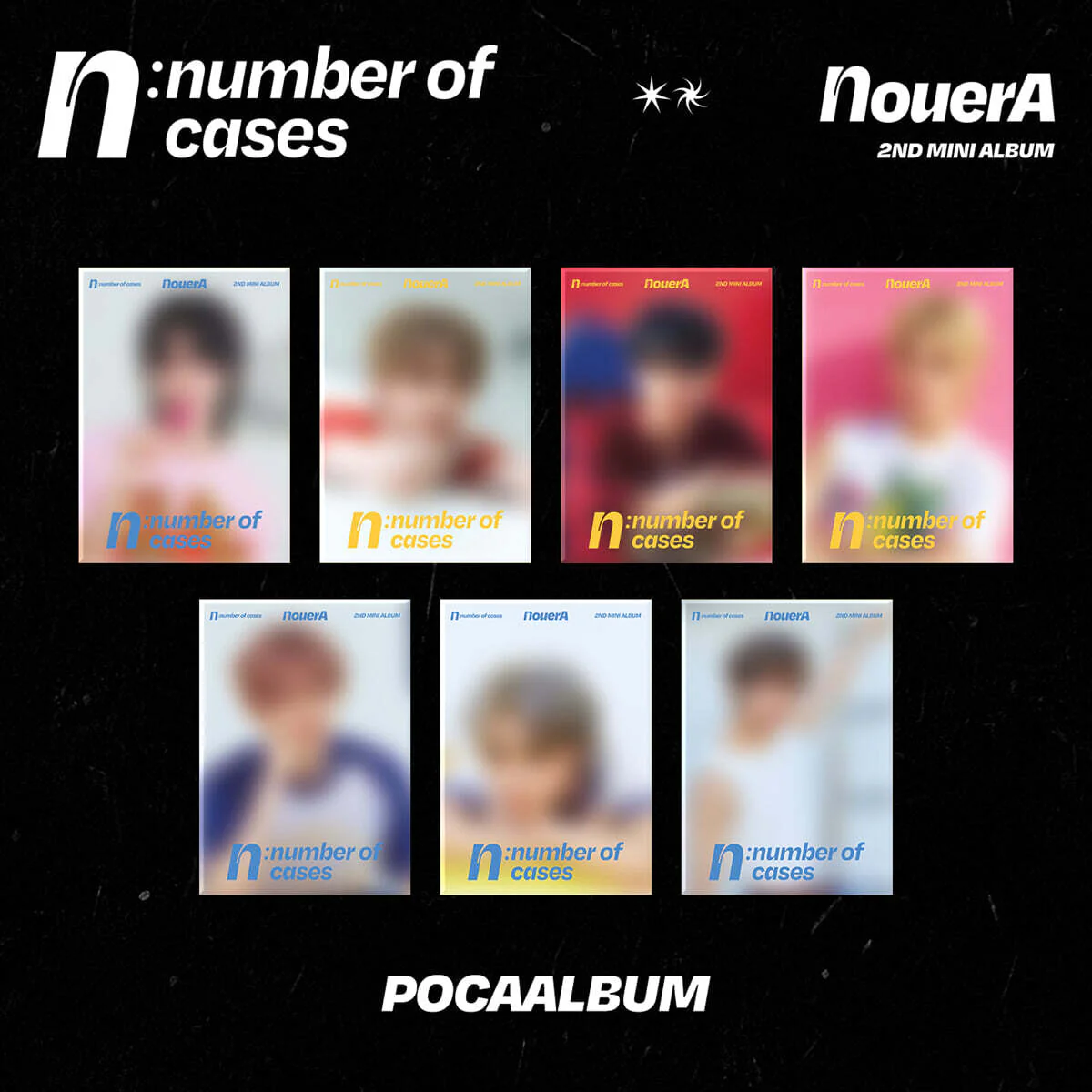 NOUERA - 2ND MINI ALBUM [N: NUMBER OF CASES] (POCA) (7 VERSIONS) - Image 2