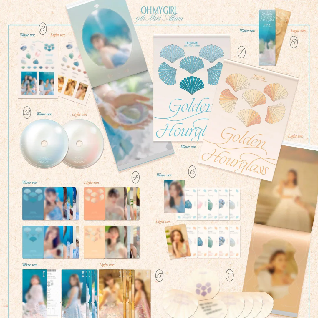OH MY GIRL - GOLDEN HOURGLASS (9TH MINI ALBUM) (2 VERSIONS) - Image 4