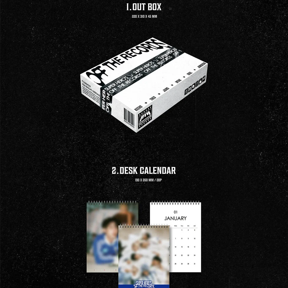 P1HARMONY - 2026 SEASON'S GREETINGS [SUPER HERO'S OFF THE RECORDS] - Image 2
