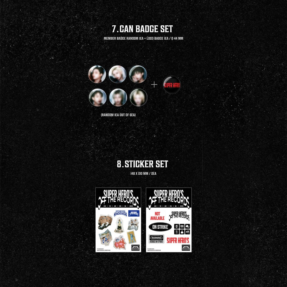 P1HARMONY - 2026 SEASON'S GREETINGS [SUPER HERO'S OFF THE RECORDS] - Image 5