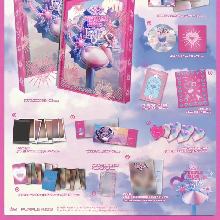 PURPLE KISS - 1ST SINGLE / FESTA (MAIN VER) - Image 3