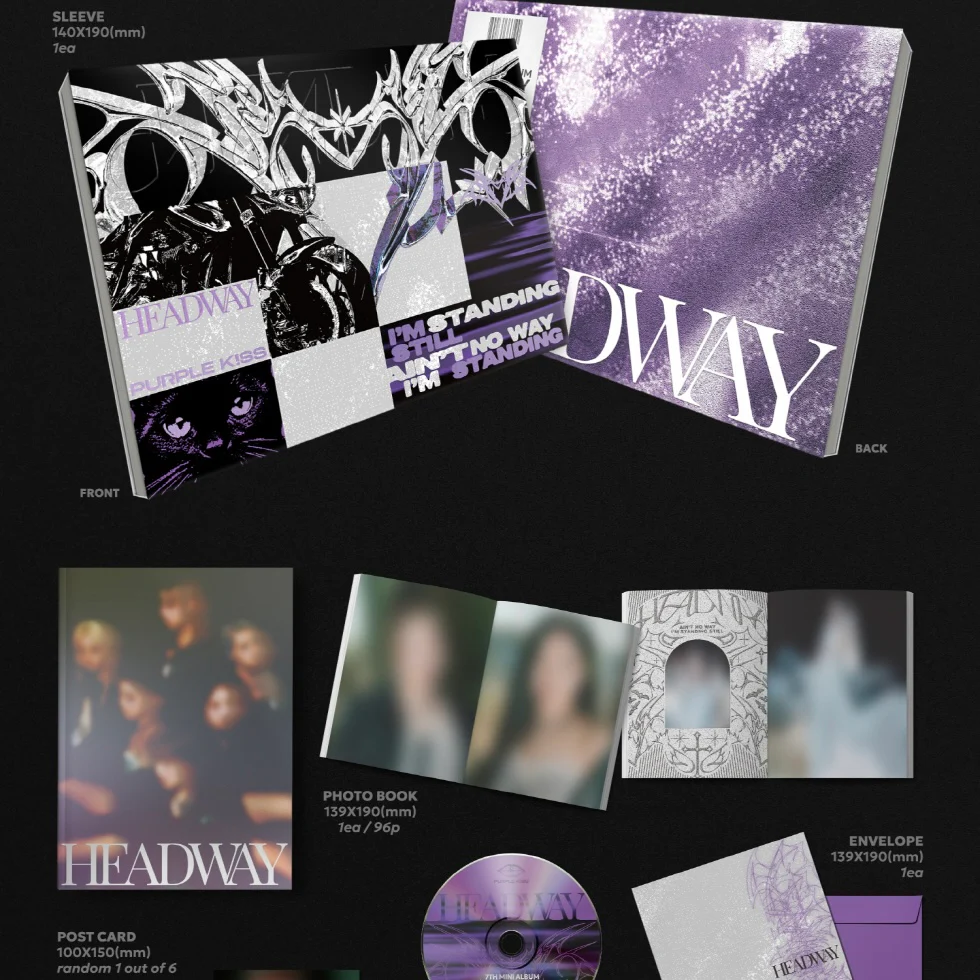 PURPLE KISS - 7TH MINI ALBUM [HEADWAY] - Image 2