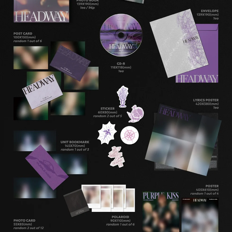 PURPLE KISS - 7TH MINI ALBUM [HEADWAY] - Image 3