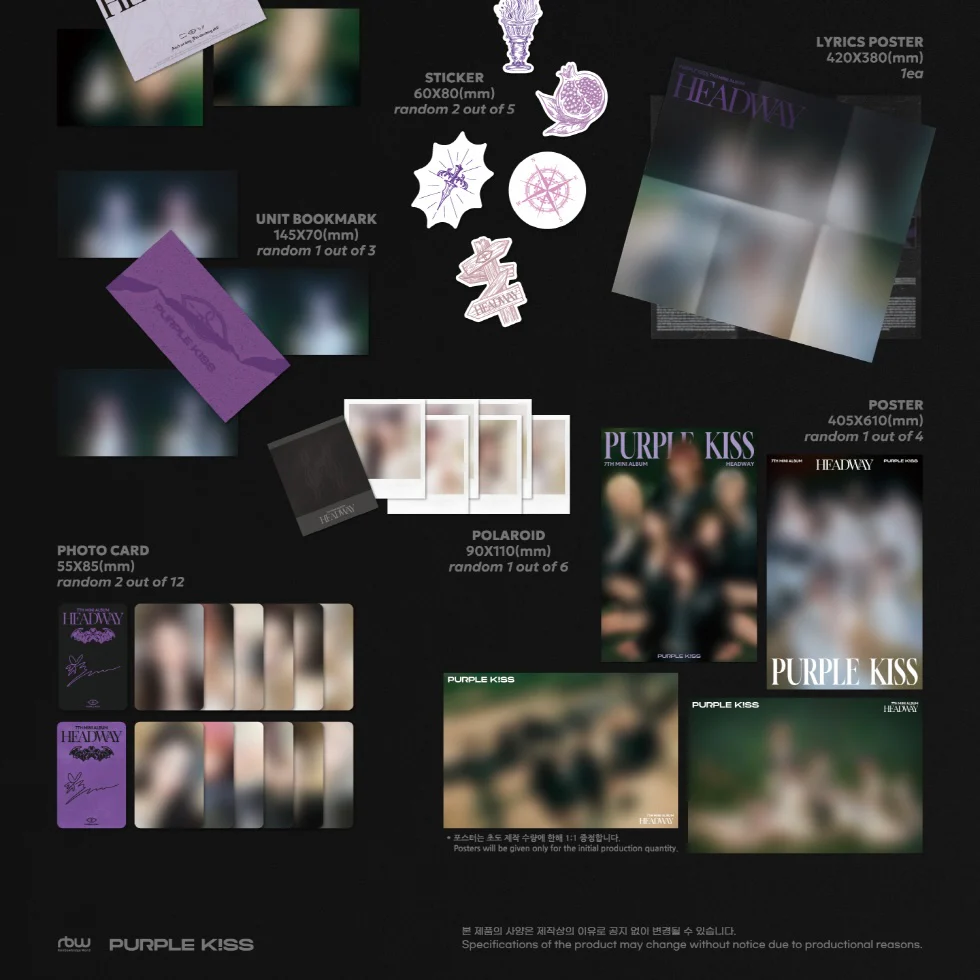 PURPLE KISS - 7TH MINI ALBUM [HEADWAY] - Image 4