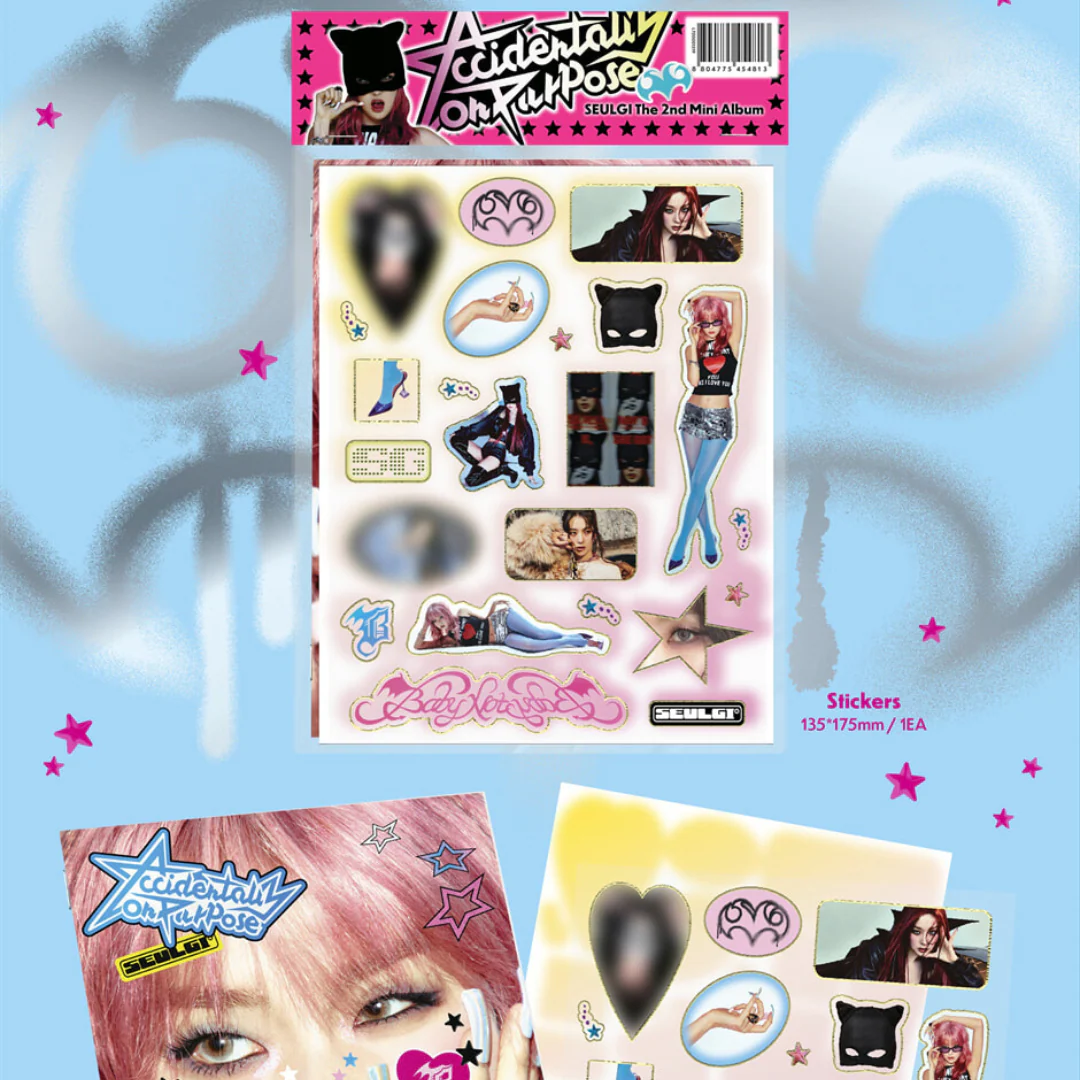 SEULGI - 2ND MINI ALBUM [ACCIDENTALLY ON PURPOSE] (STICKER VER.) - Image 2