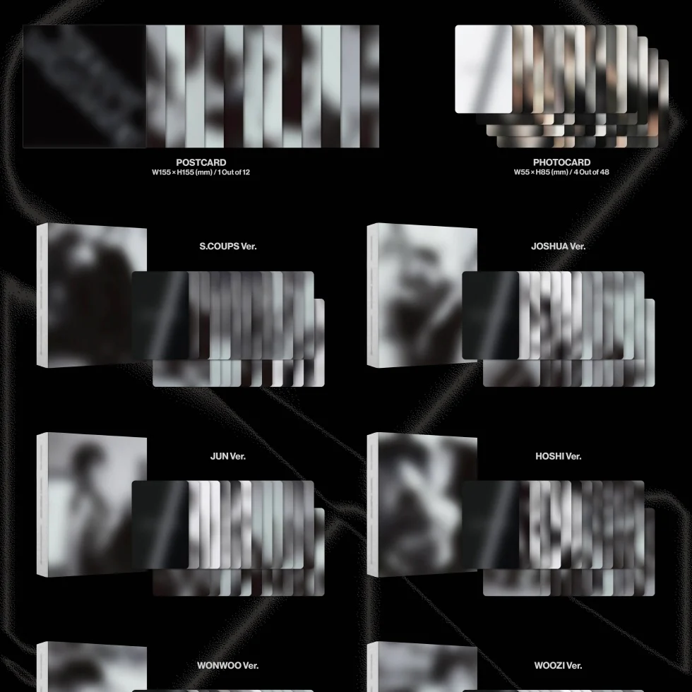 SEVENTEEN - 5TH ALBUM [HAPPY BURSTDAY] DAREDEVIL VER. (12 VERSIONS) RANDOM - Image 3