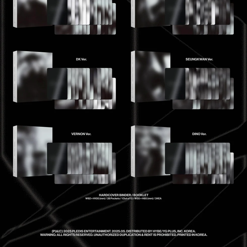 SEVENTEEN - 5TH ALBUM [HAPPY BURSTDAY] DAREDEVIL VER. (12 VERSIONS) RANDOM - Image 5