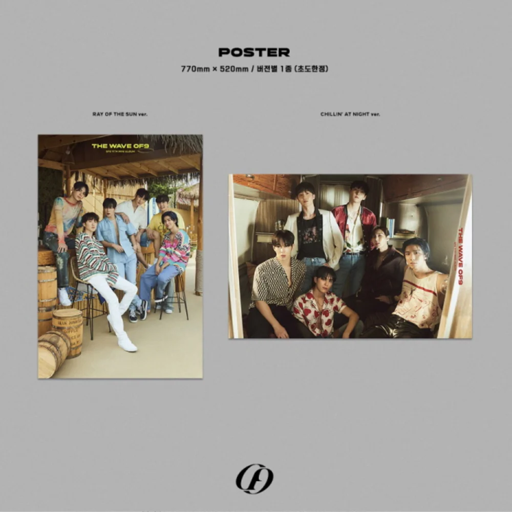 SF9 - THE WAVE OF9 (11TH MINI ALBUM) (2 VERSIONS) - Image 10