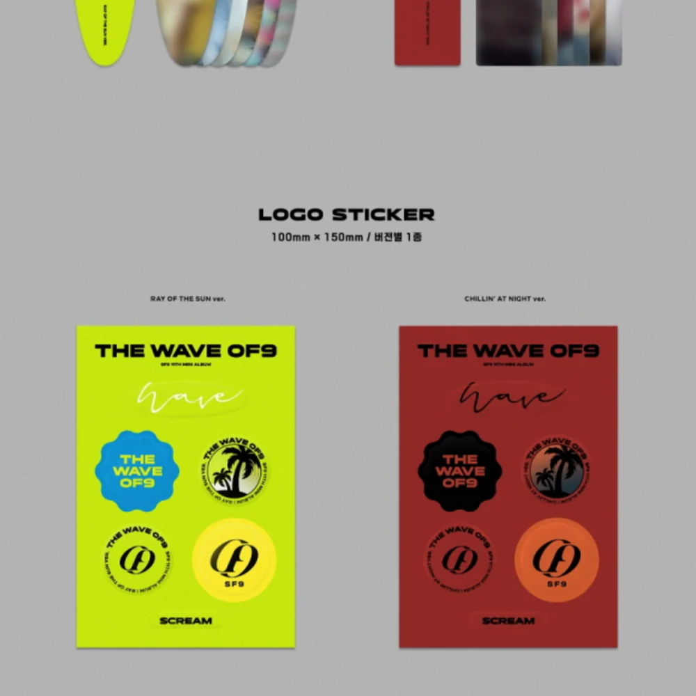 SF9 - THE WAVE OF9 (11TH MINI ALBUM) (2 VERSIONS) - Image 8