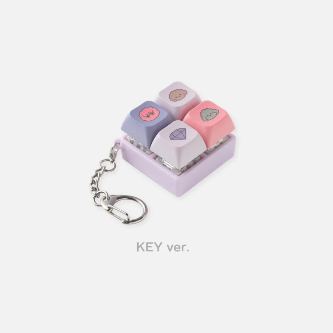 SHINEE - 04 KEYCAP KEYRING / 2025 SHINEE WORLD VII [ESSAY] OFFICIAL MD (4 VERSIONS) - Image 3