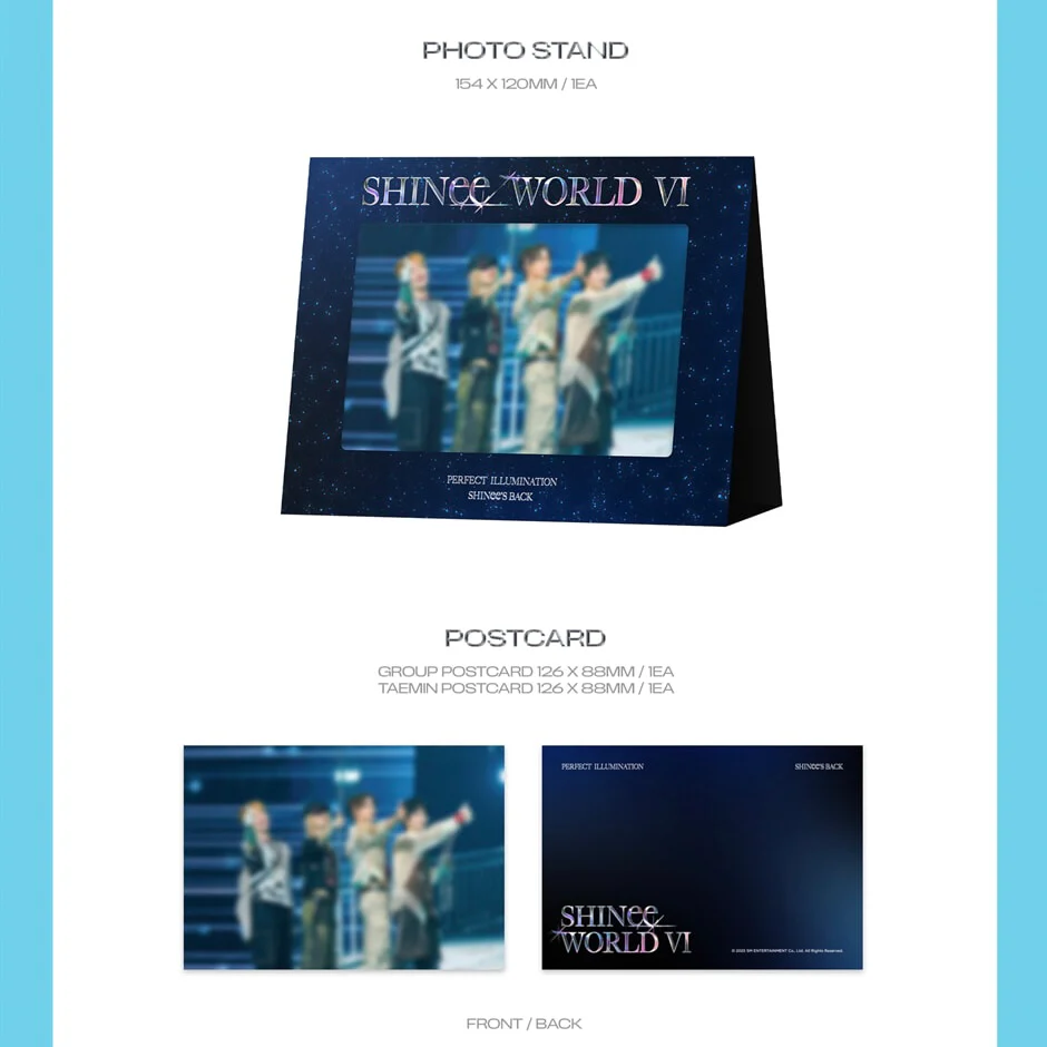 SHINEE - WORLD VI [PERFECT ILLUMINATION : SHINEE'S BACK] DVD (4 VERSIONS) - Image 8