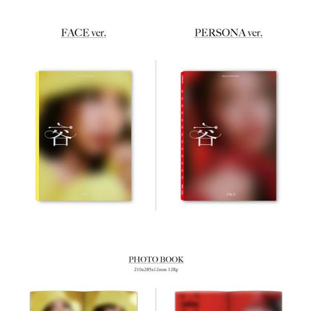 SOLAR - 容 : FACE (1ST MINI ALBUM) (2 VERSIONS) - Image 2