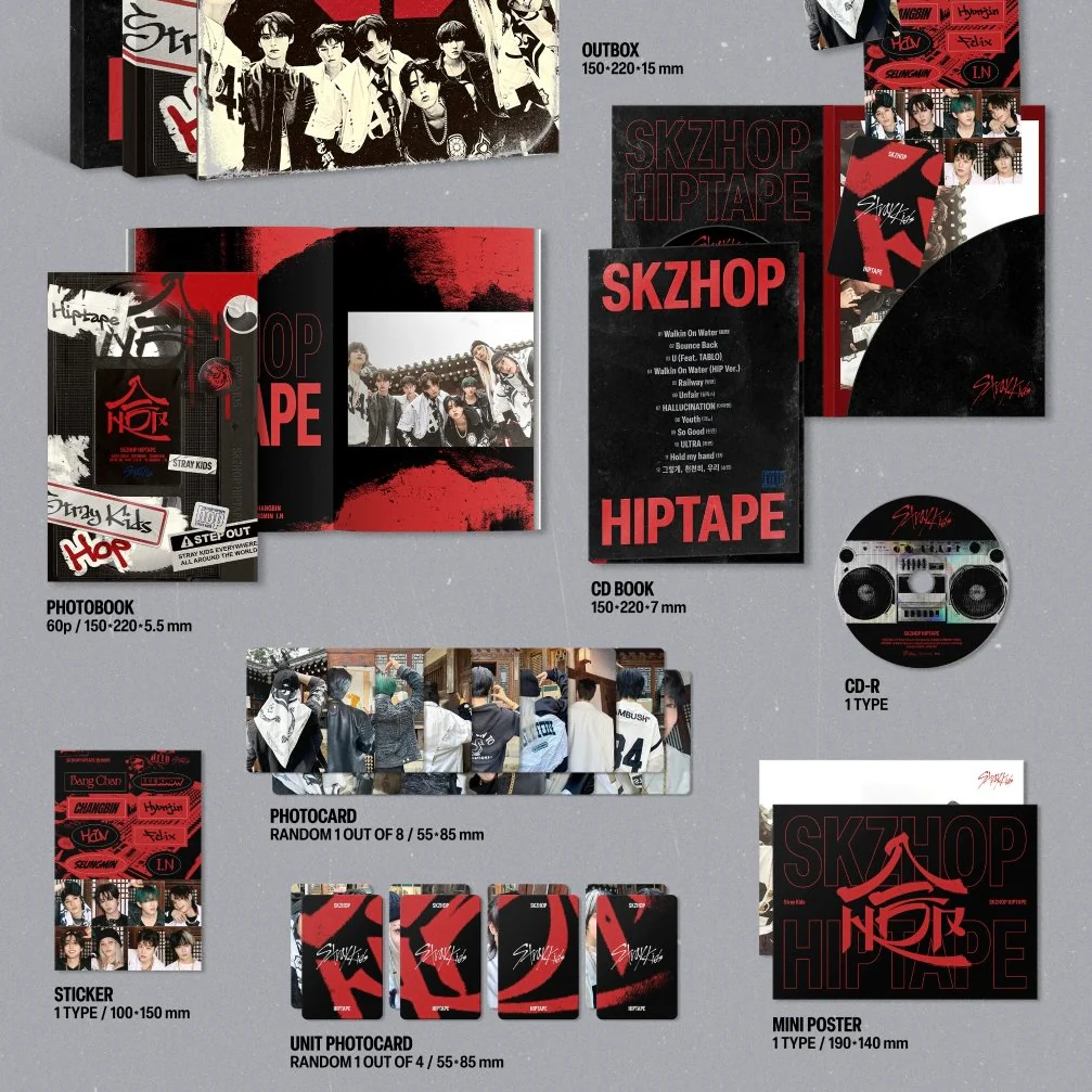 STRAY KIDS - SKZHOP HIPTAPE [合 (HOP)] (SKZHOP VER.) - Image 3