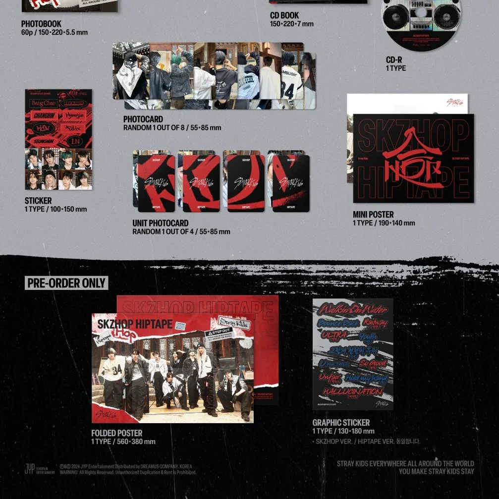 STRAY KIDS - SKZHOP HIPTAPE [合 (HOP)] (SKZHOP VER.) - Image 4