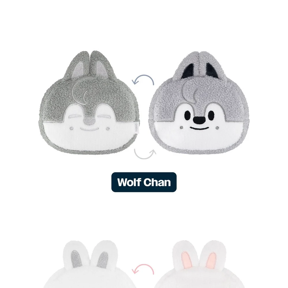 STRAY KIDS - DOMINATE : CELEBRATE POP-UP STORE MD - SKZOO REVERSIBLE FACE POUCH (8 VERSIONS) - Image 2