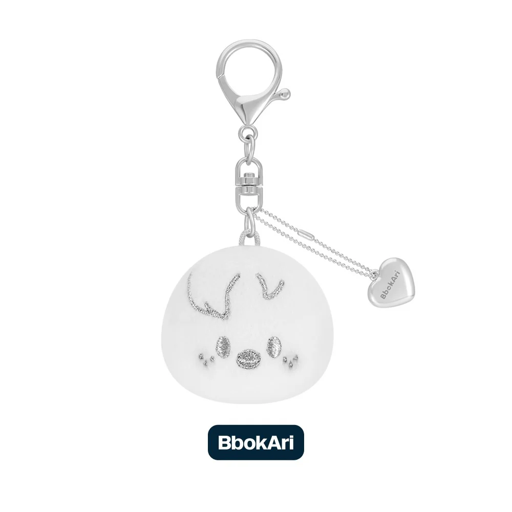 STRAY KIDS - DOMINATE : CELEBRATE POP-UP STORE MD - SKZOO FACE KEYRING SILVER VER. (8 VERSIONS) - Image 7