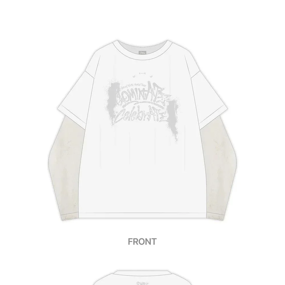 STRAY KIDS - DOMINATE : CELEBRATE POP-UP STORE MD - LAYERED LONGSLEEVE - Image 2