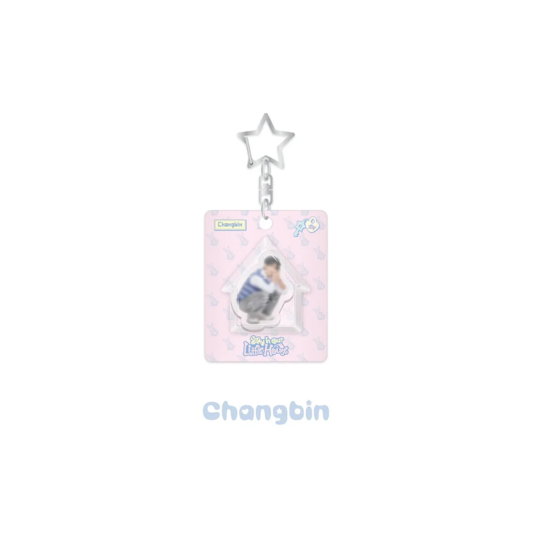 (PRE-ORDER) STRAY KIDS - MINI BLOCK KEYRING - STAY IN OUR LITTLE HOUSE (8 VERSIONS) - Image 4