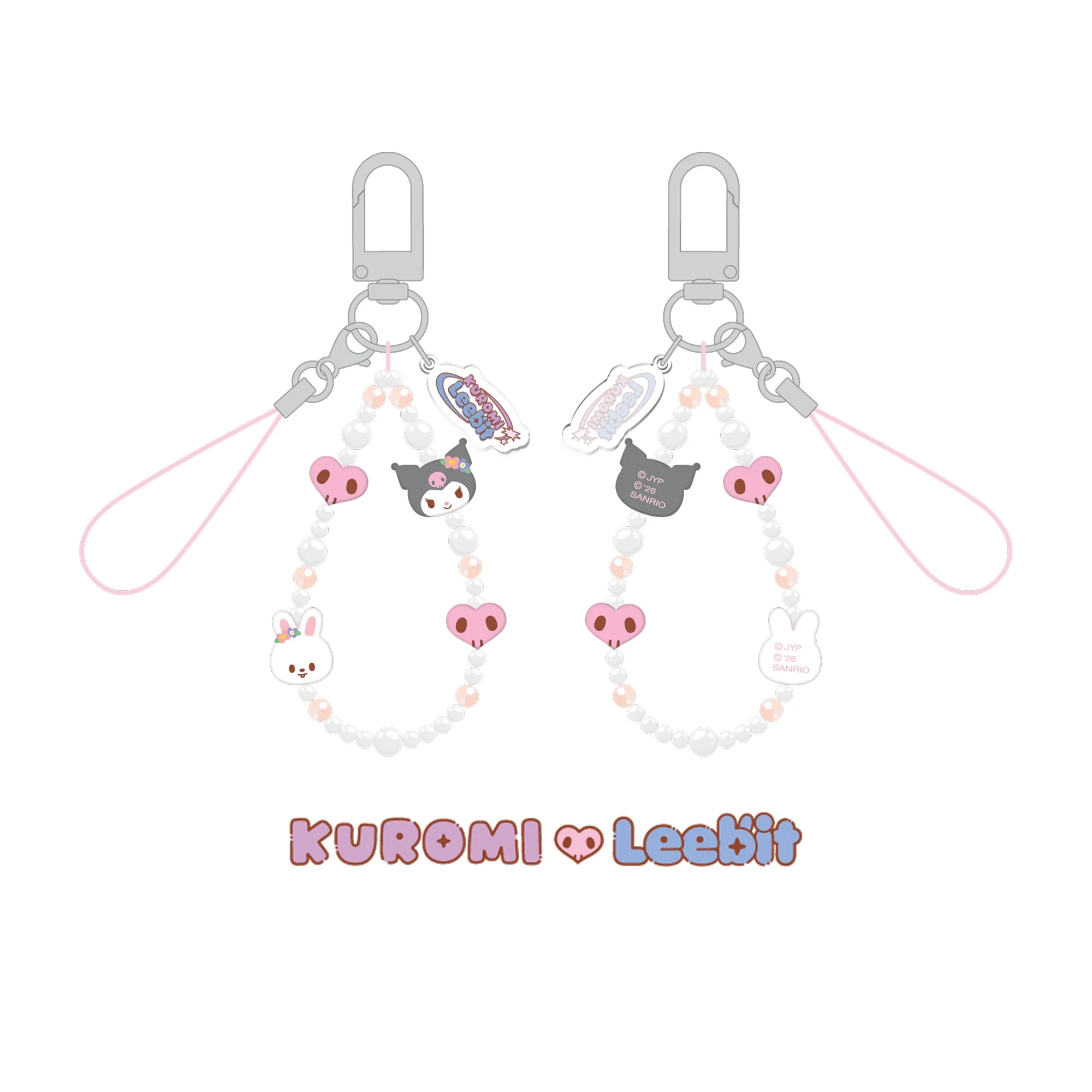 (PRE-ORDER) STRAY KIDS - PHONE BEADS STRAP - SKZOO X SANRIO CHARACTERS (8 VERSIONS) - Image 3