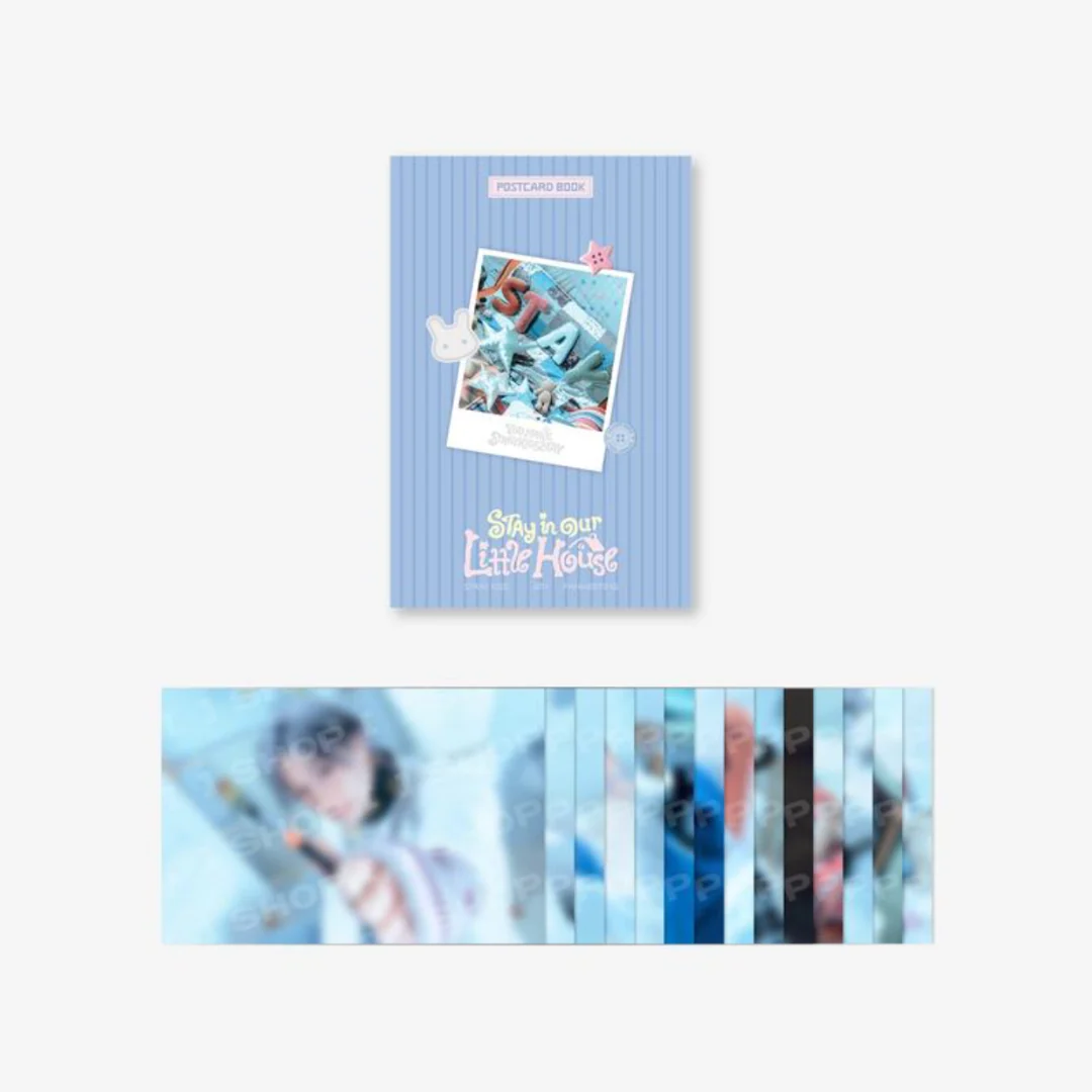 (PRE-ORDER) STRAY KIDS - POSTCARD BOOK - STAY IN OUR LITTLE HOUSE