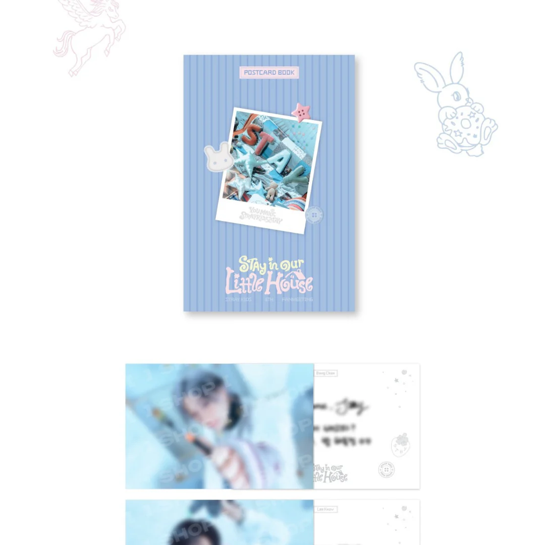 (PRE-ORDER) STRAY KIDS - POSTCARD BOOK - STAY IN OUR LITTLE HOUSE - Image 2