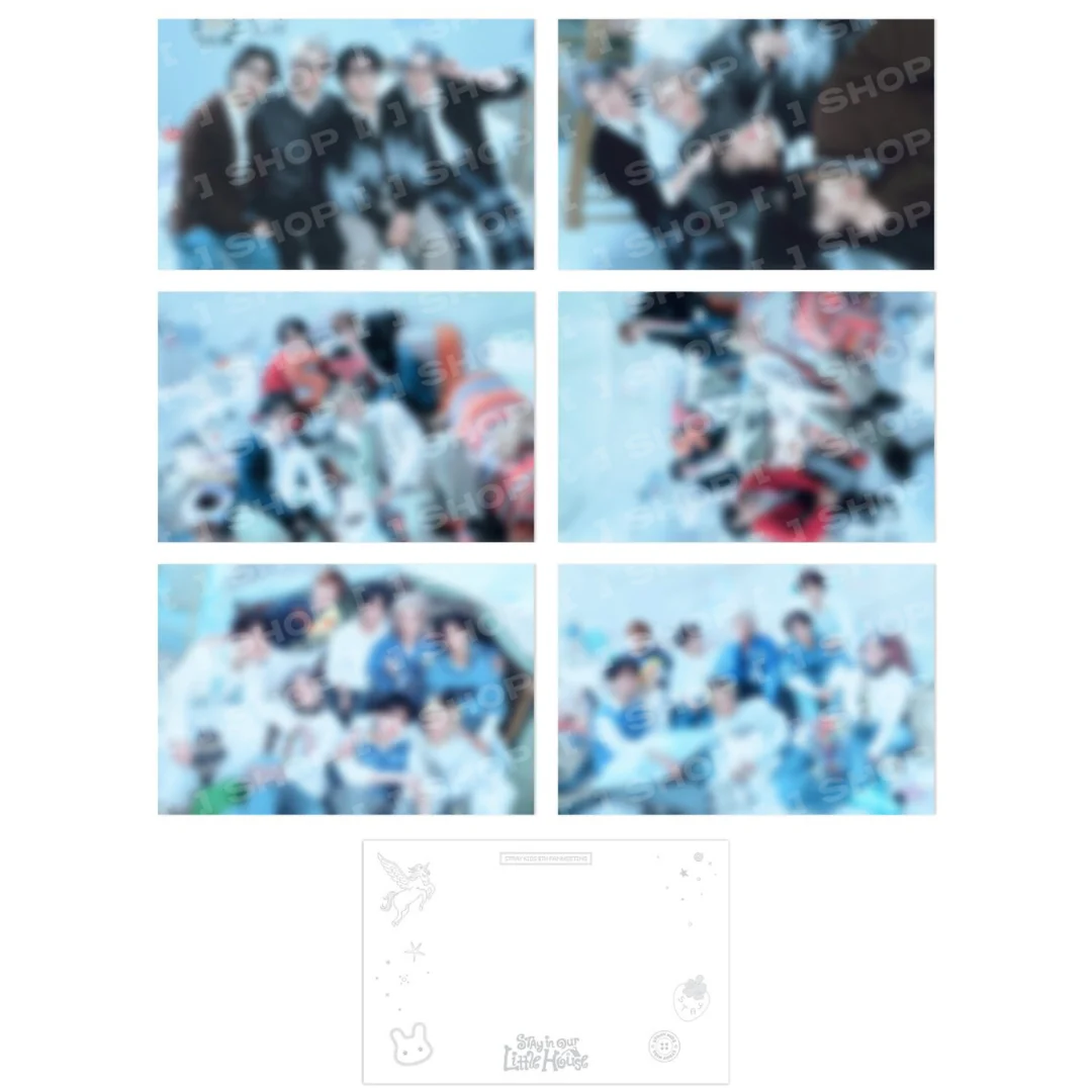 (PRE-ORDER) STRAY KIDS - POSTCARD BOOK - STAY IN OUR LITTLE HOUSE - Image 5