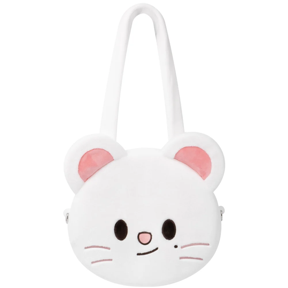 (PRE-ORDER) STRAY KIDS - SKZOO FACE SHOULDER BAG - SKZOO EVERYWHERE ALL AROUND THE WORLD (8 VERSIONS) - Image 8