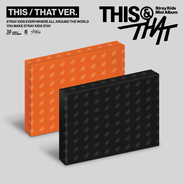 (PRE-ORDER) STRAY KIDS - THIS & THAT (2 VERSIONS) RANDOM