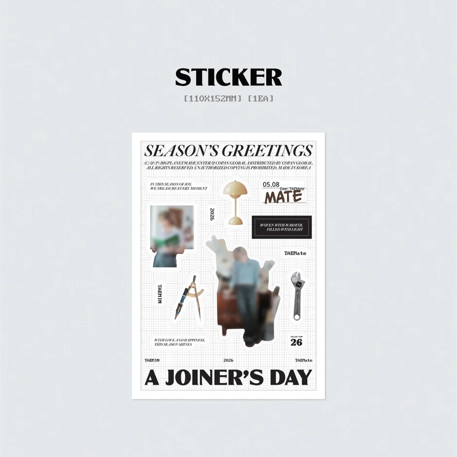 TAEMIN - 2026 SEASON'S GREETINGS [A JOINER'S DAY] - Image 9