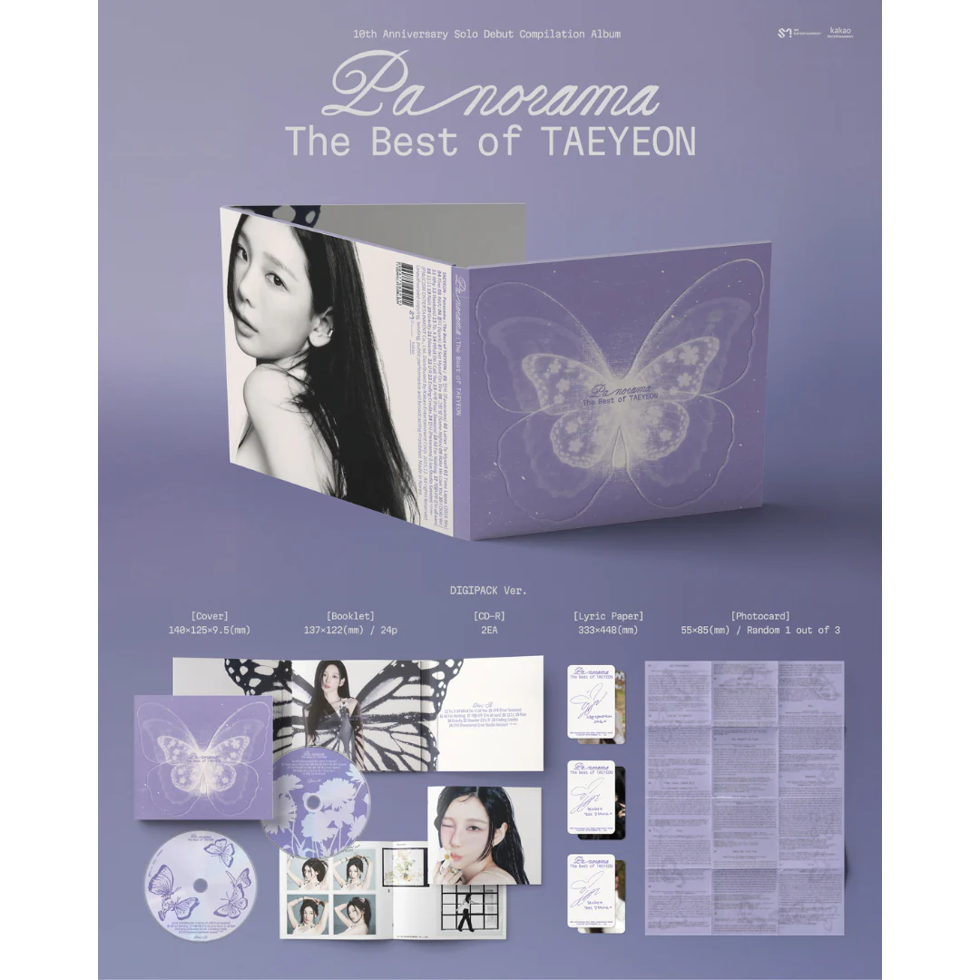 TAEYEON - [PANORAMA : THE BEST OF TAEYEON] (DIGIPACK VER.) - Image 2