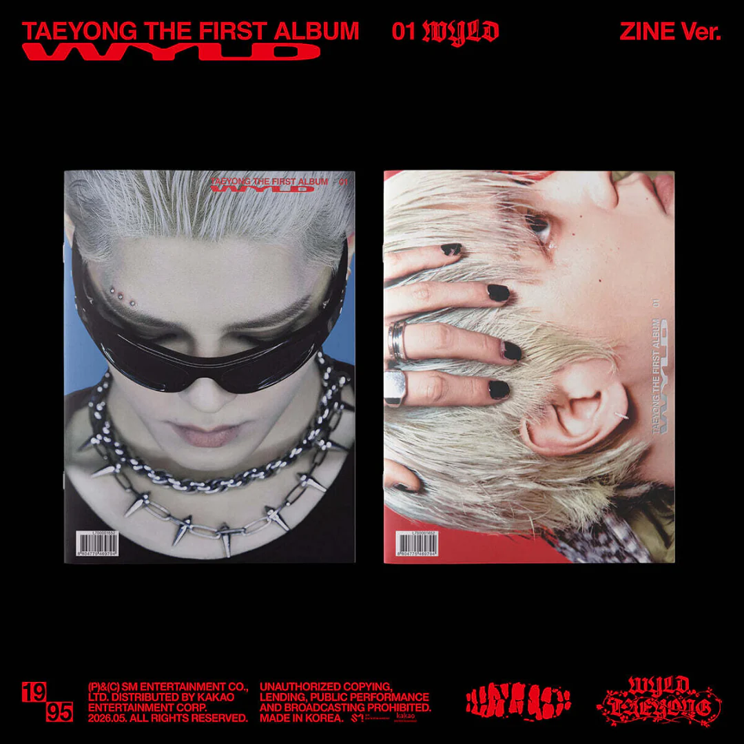 TAEYONG - THE FIRST ALBUM [WYLD] (ZINE VER.) (2 VERSIONS)