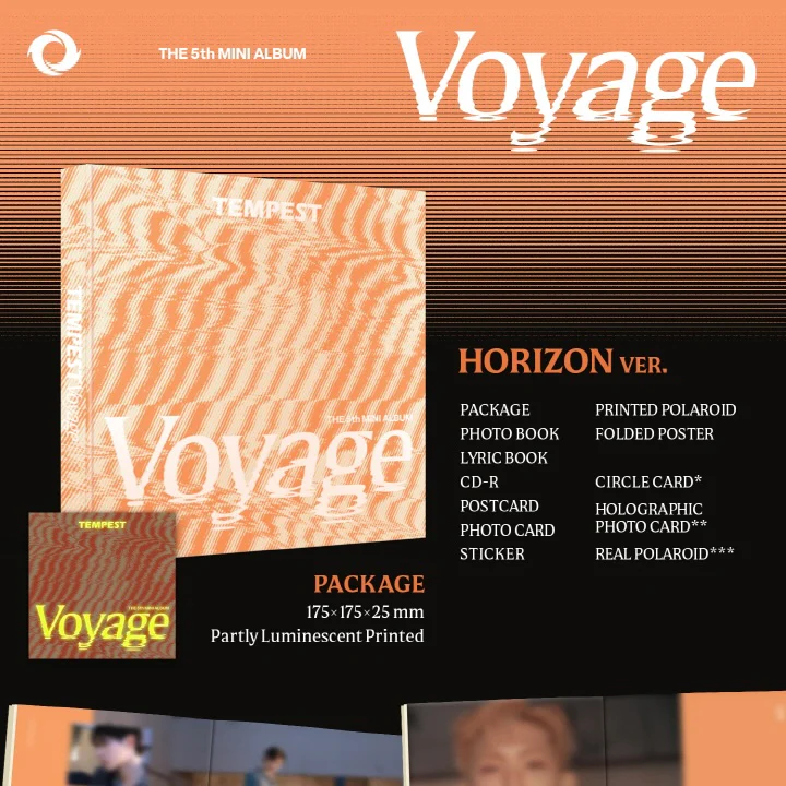 TEMPEST - 5TH MINI ALBUM [TEMPEST VOYAGE] (2 VERSIONS) - Image 2
