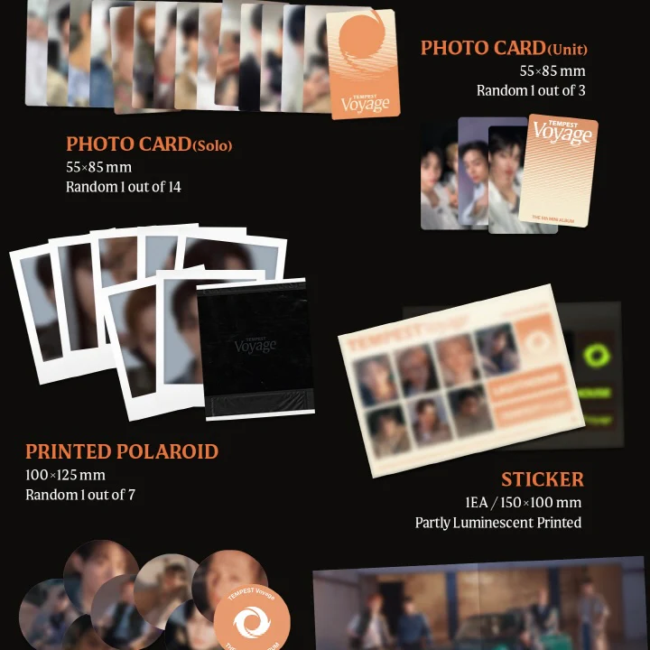 TEMPEST - 5TH MINI ALBUM [TEMPEST VOYAGE] (2 VERSIONS) - Image 4