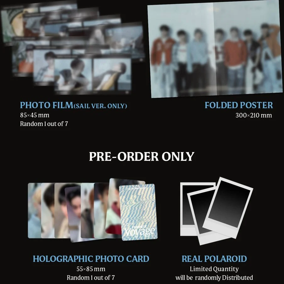TEMPEST - 5TH MINI ALBUM [TEMPEST VOYAGE] (2 VERSIONS) - Image 9