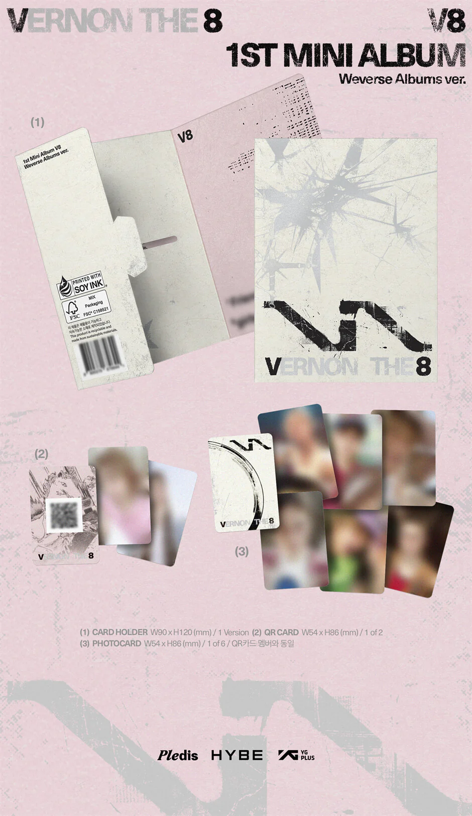 V8 (SEVENTEEN) - 1ST MINI ALBUM [V8] WEVERSE ALBUMS VER. - Image 2
