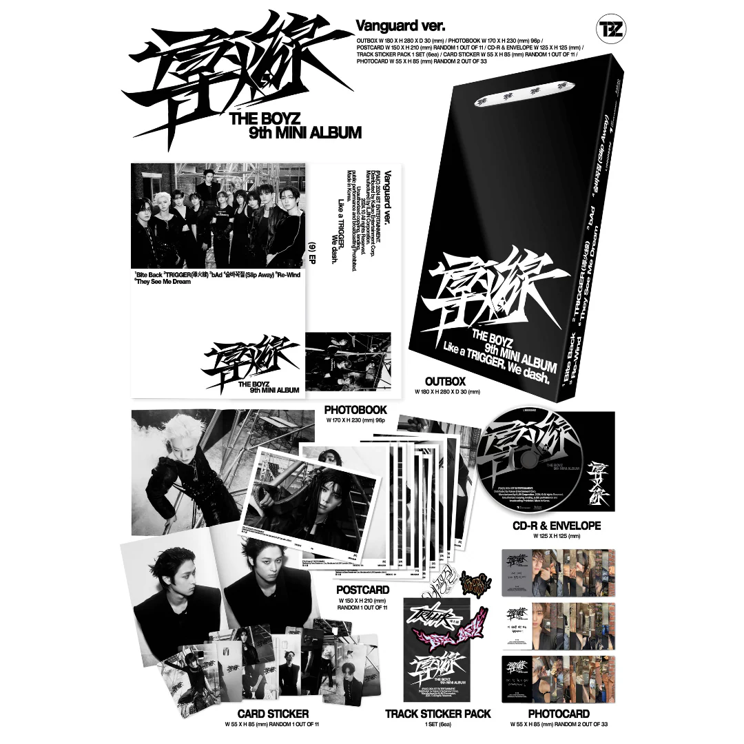 THE BOYZ - 9TH MINI ALBUM [FUSE] (3 VERSIONS) - Image 3