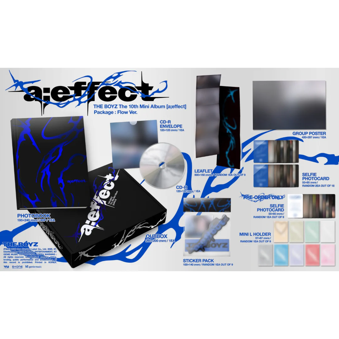 THE BOYZ - THE 10TH MINI ALBUM [A;EFFECT] FLOW VER. - Image 2