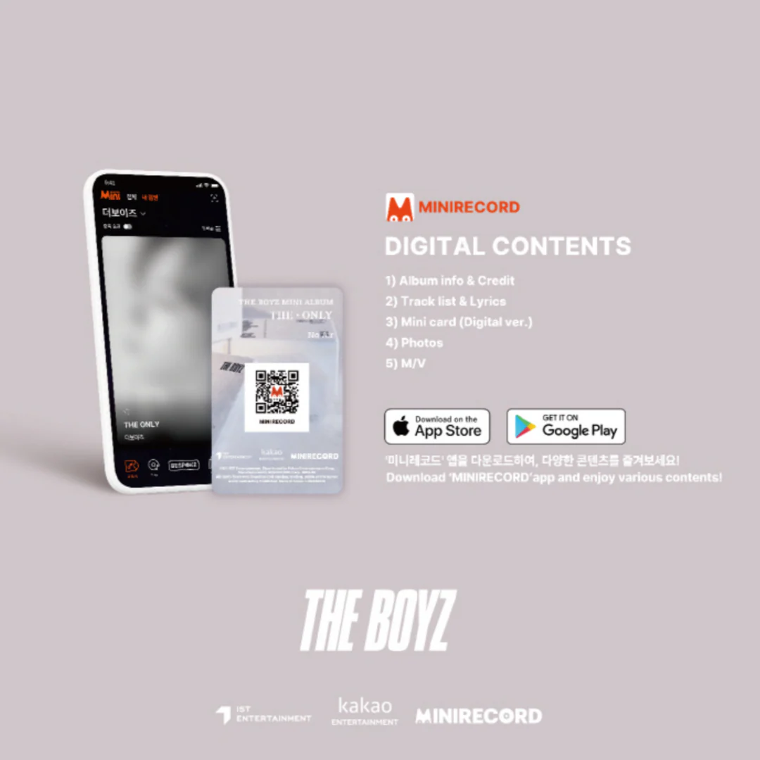 THE BOYZ - THE ONLY (3RD MINI ALBUM) [PLATFORM VER.] (2 VERSIONS) - Image 7