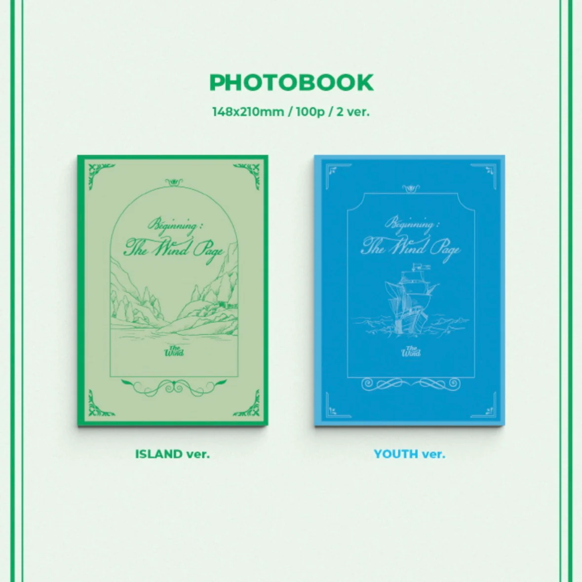 THE WIND - BEGINNING : THE WIND PAGE (1ST MINI ALBUM) (2 VERSIONS) - Image 5