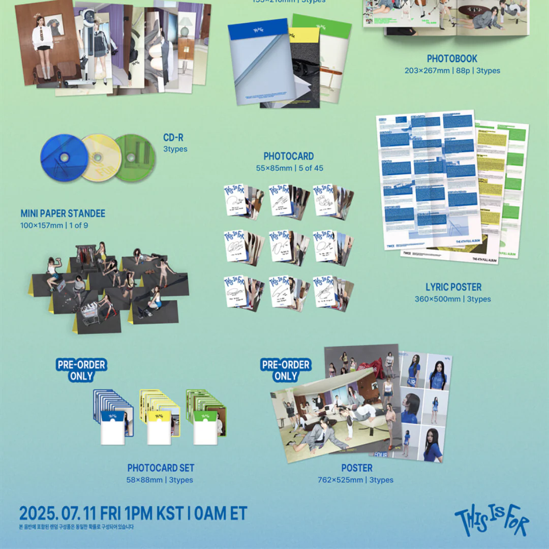 TWICE - 4TH ALBUM [THIS IS FOR] (3 VERSIONS) - Image 3