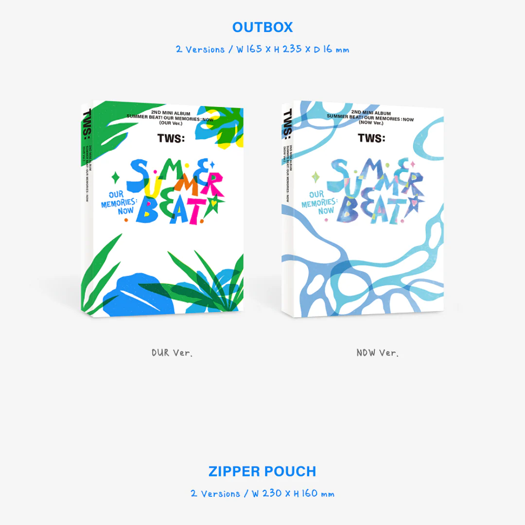 TWS - 2ND MINI ALBUM [SUMMER BEAT!] (2 VERSIONS) - Image 2