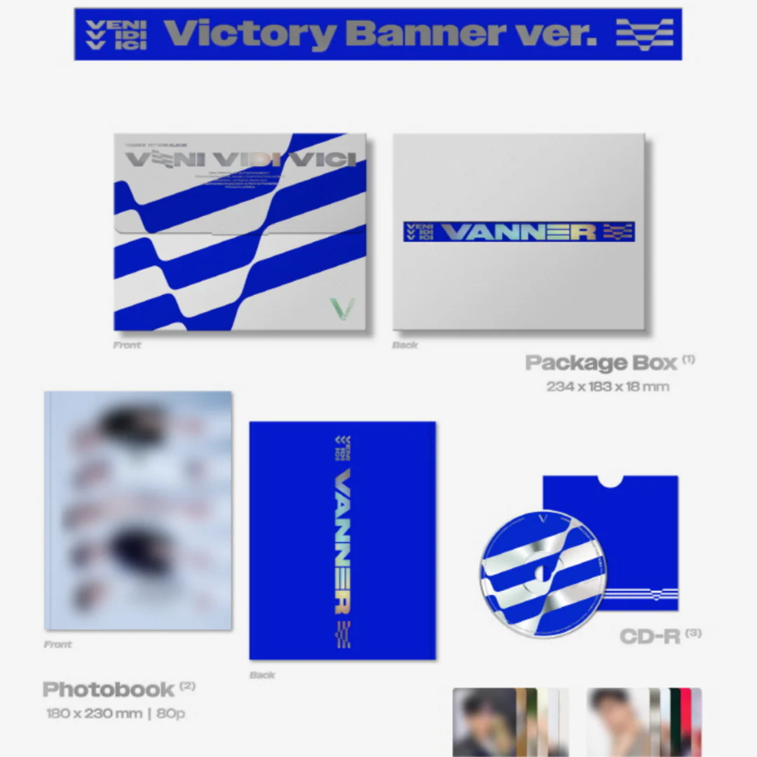 VANNER - VENI VIDI VICI (1ST MINI ALBUM) (2 VERSIONS) - Image 4
