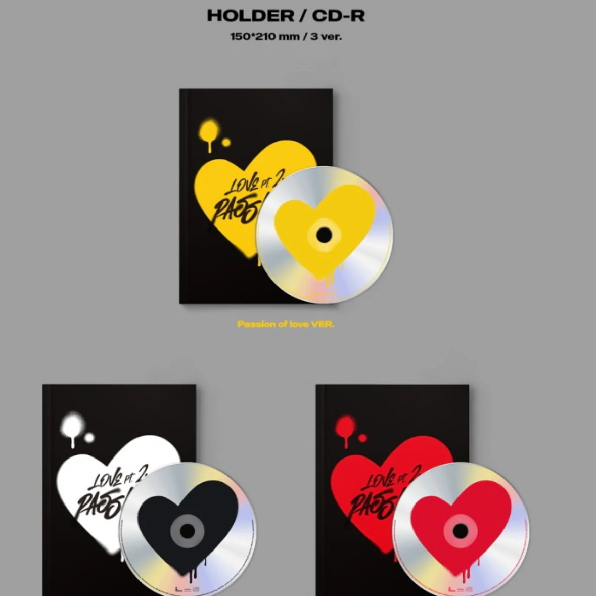 WEi - 5TH MINI ALBUM [LOVE PT.2 : PASSION] (3 VERSIONS) - Image 6