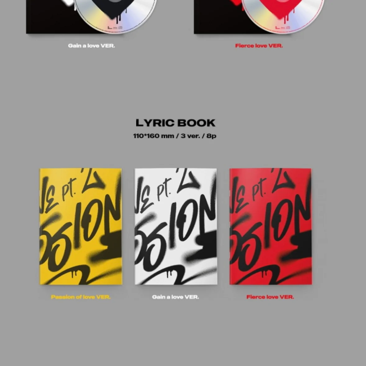WEi - 5TH MINI ALBUM [LOVE PT.2 : PASSION] (3 VERSIONS) - Image 7