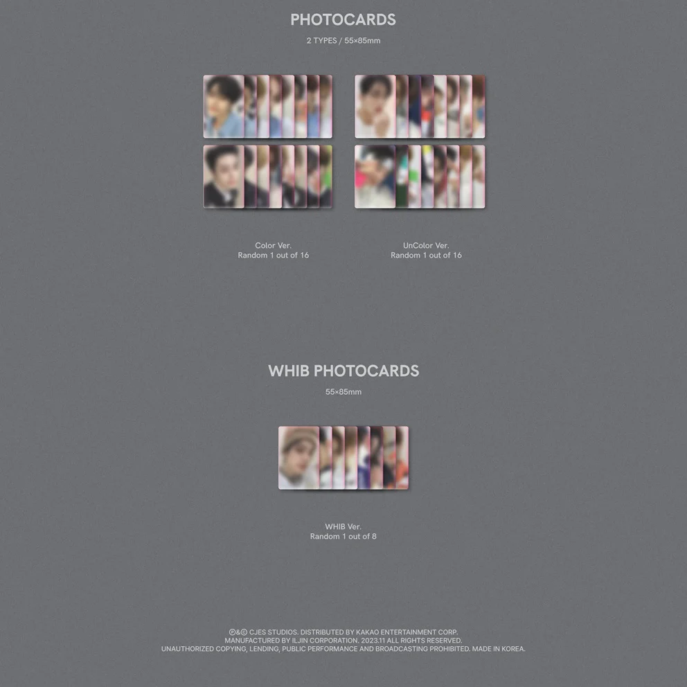 WHIB - 1ST SINGLE ALBUM [CUT-OUT] (2 VERSIONS) - Image 6